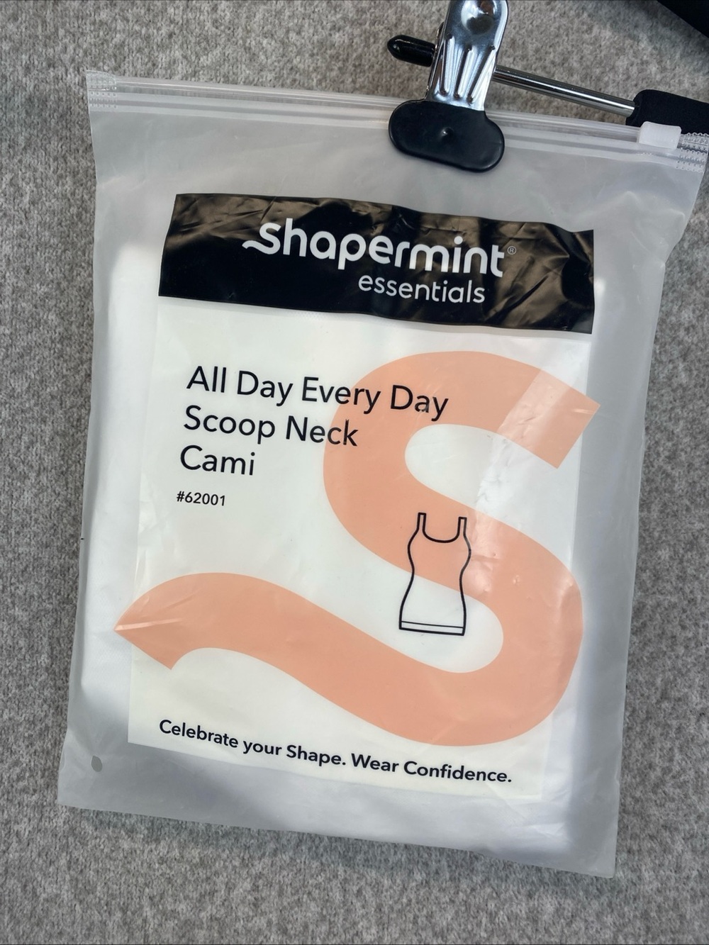 Shapermint Compression Camisole Tank White Womens Large White Adjustable Support